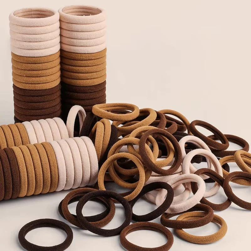 High-Elastic Seamless Hair Ties for Ponytails - 3