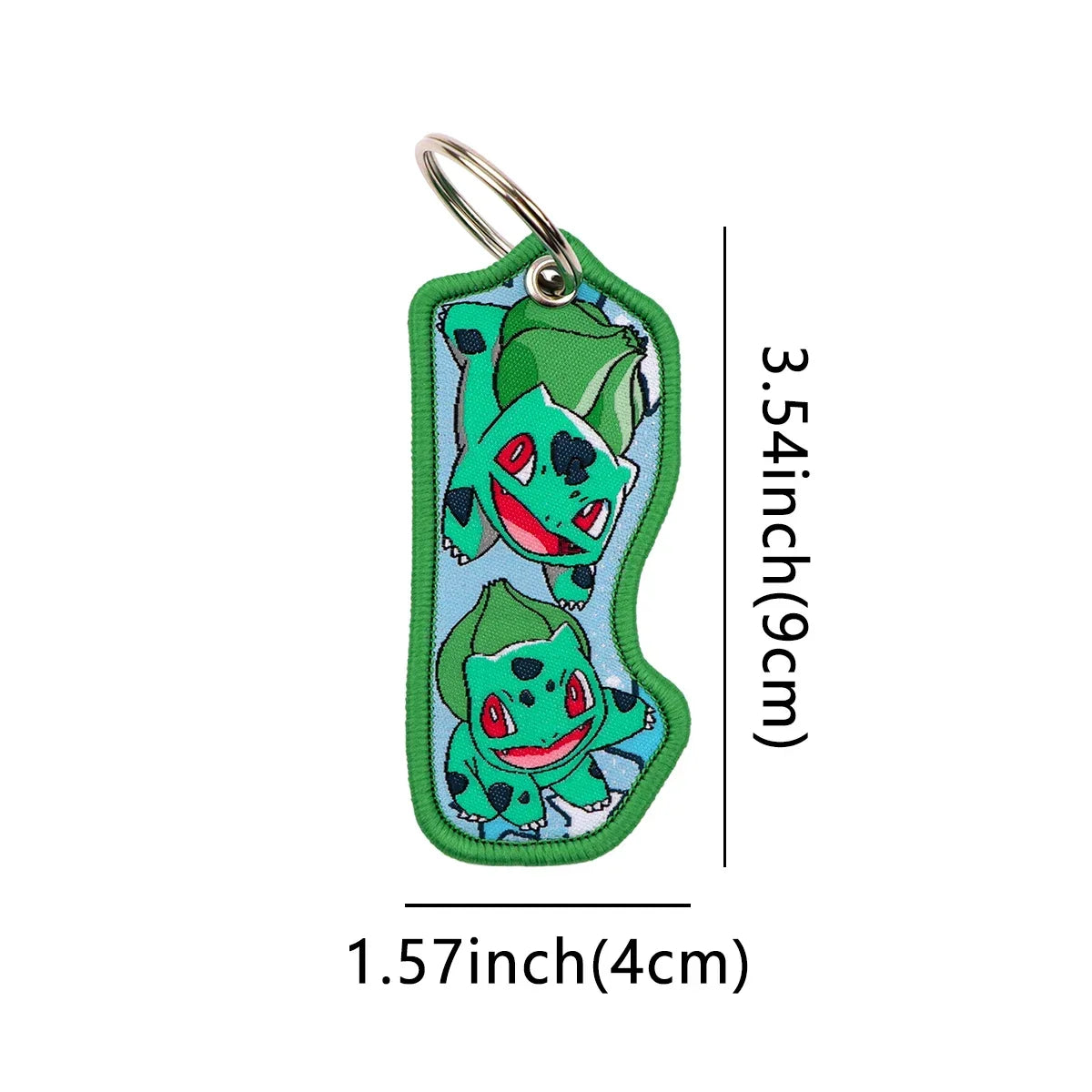 Cute Cartoon Monster Keychain for Keys and Bags - 7