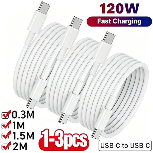 120W USB-C to USB-C Super Fast Charging Cable