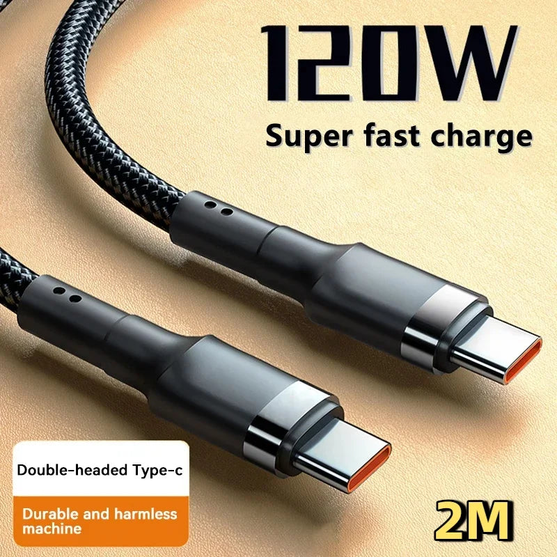 120W USB-C to USB-C Fast Charging Cable - 16
