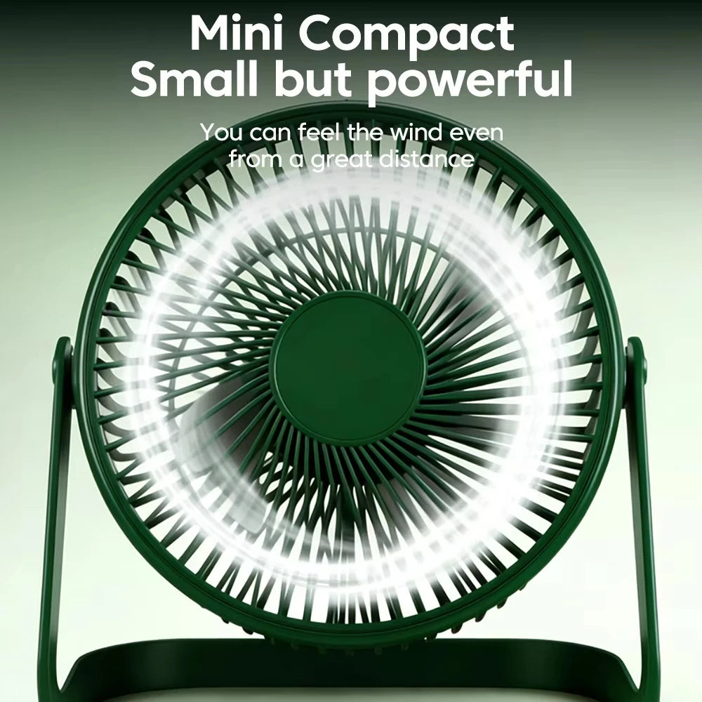 Portable USB Desktop Cooling Fan for Office and Dorm - 5