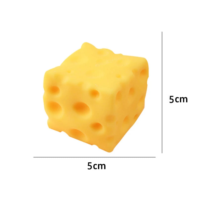 Large Cheese Squeeze Stress Relief Fidget Toy - 6
