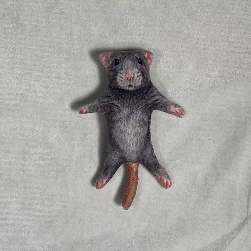 Realistic Soft Mouse Plush Toy for Kids and Collectors