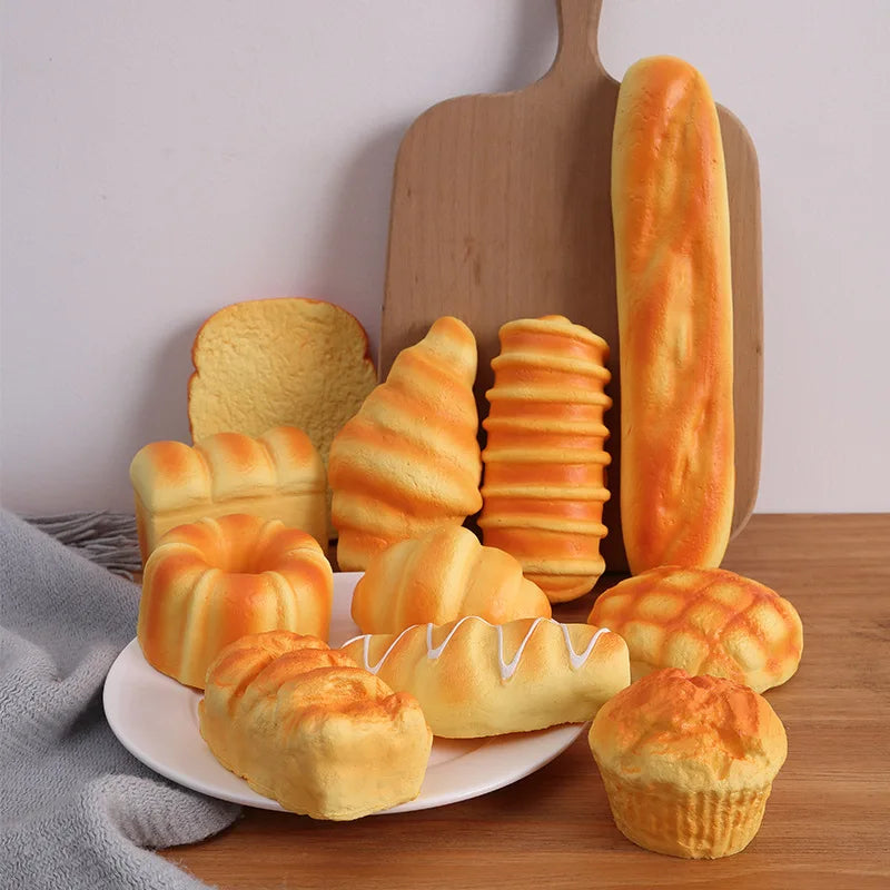 Slow-Rise Bread Squishy Stress Relief Toy - 2