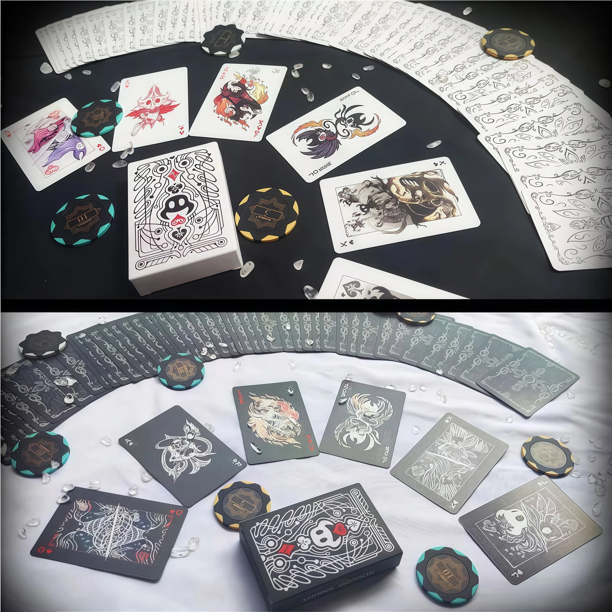 Hollow Knight Themed Standard Poker Deck for Gaming