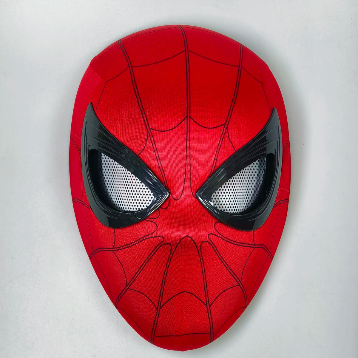Interactive Hero Mask with Chin-Operable Blinking Eyes