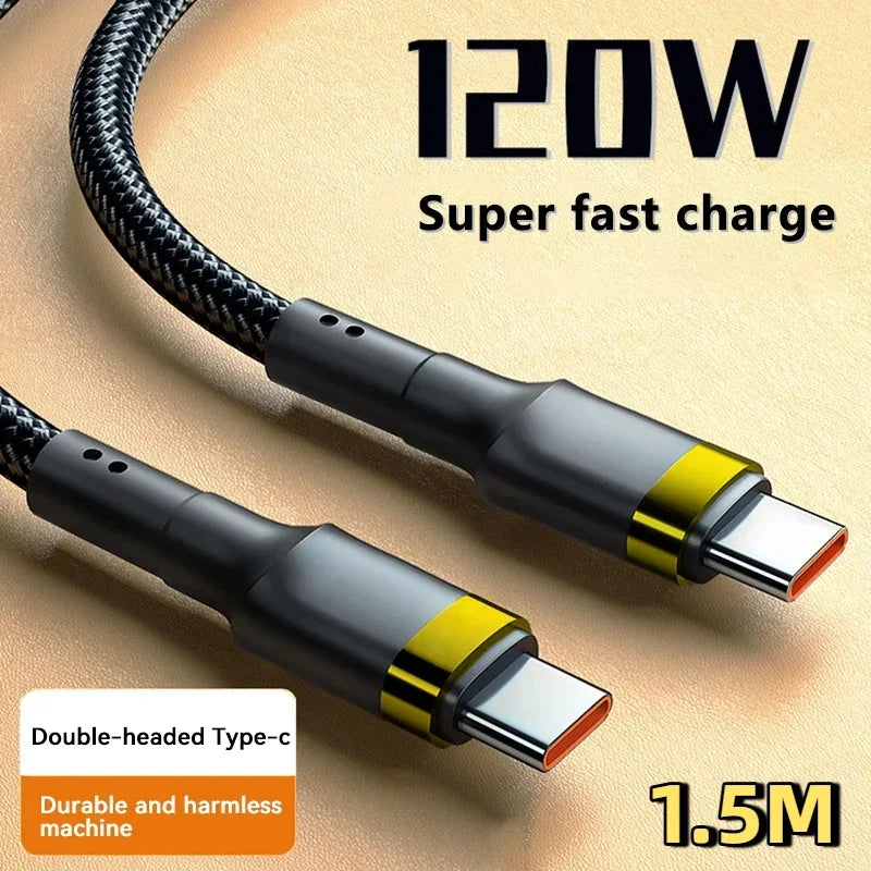 120W USB-C to USB-C Fast Charging Cable - 19