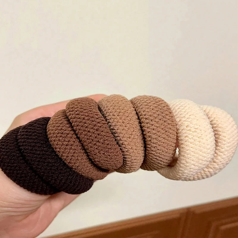Seamless High-Elasticity Hair Ties for Damage-Free Styling - 4