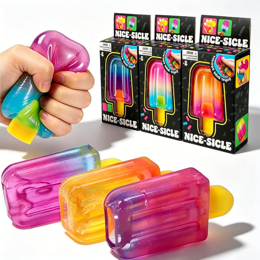 Gradient Popsicle Sensory Squishy Stress Relief Toy