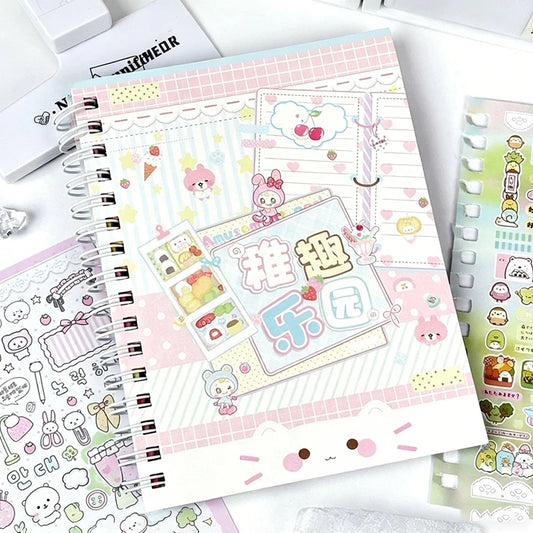 Kawaii Japanese Style Decorative Sticker Book for DIY Journals