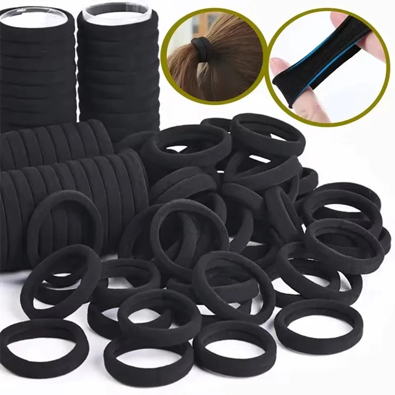 High-Elastic Seamless Hair Ties for Ponytails