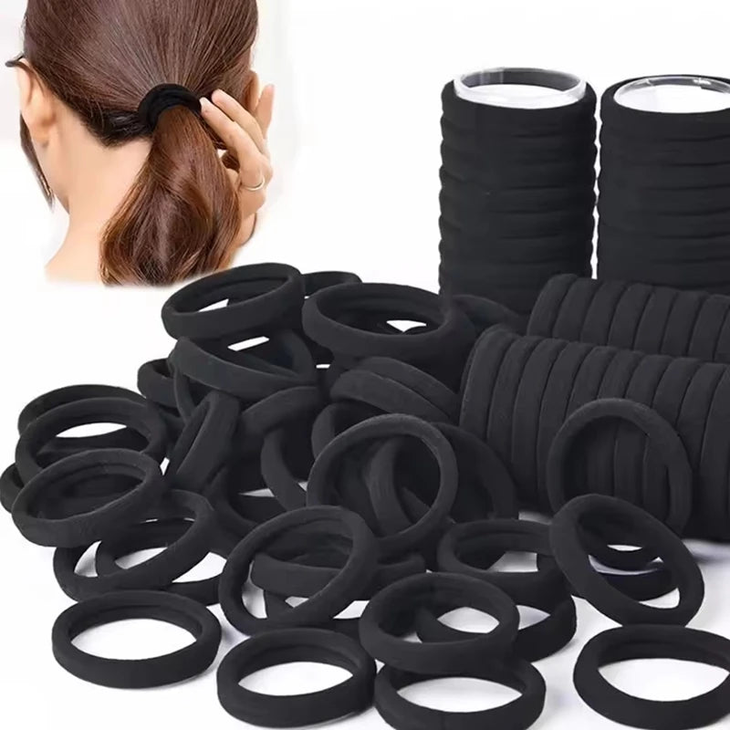 High-Elastic Seamless Hair Ties for Ponytails - 2