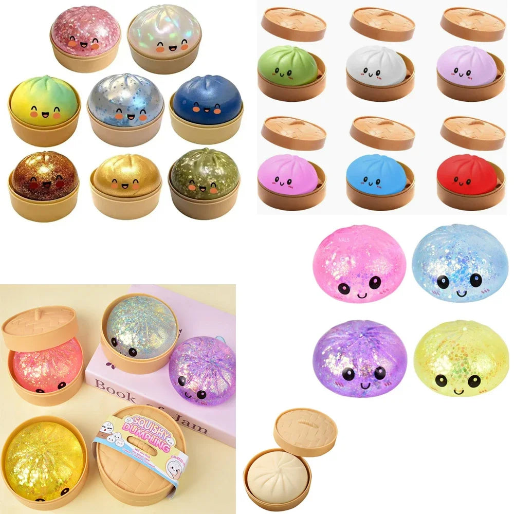 100-Piece Surprise Squishy Fidget Toy Collection - 14