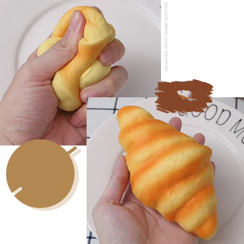 Slow-Rise Bread Squishy Stress Relief Toy - 5