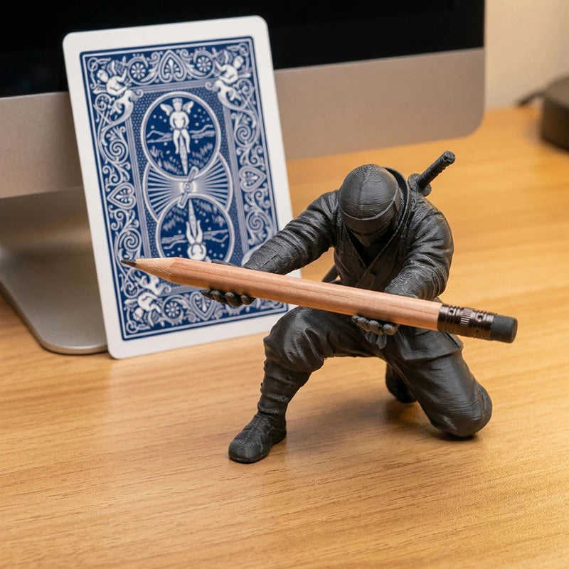 Creative Ninja Pen Holder for Desk