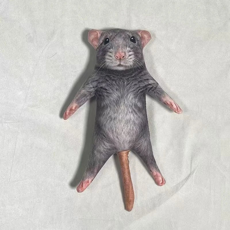 Realistic Soft Mouse Plush Toy for Kids and Collectors - 3
