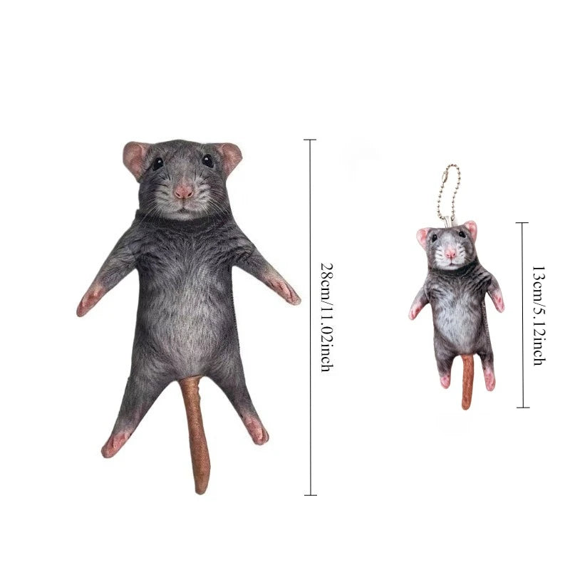 Realistic Soft Mouse Plush Toy for Kids and Collectors - 13