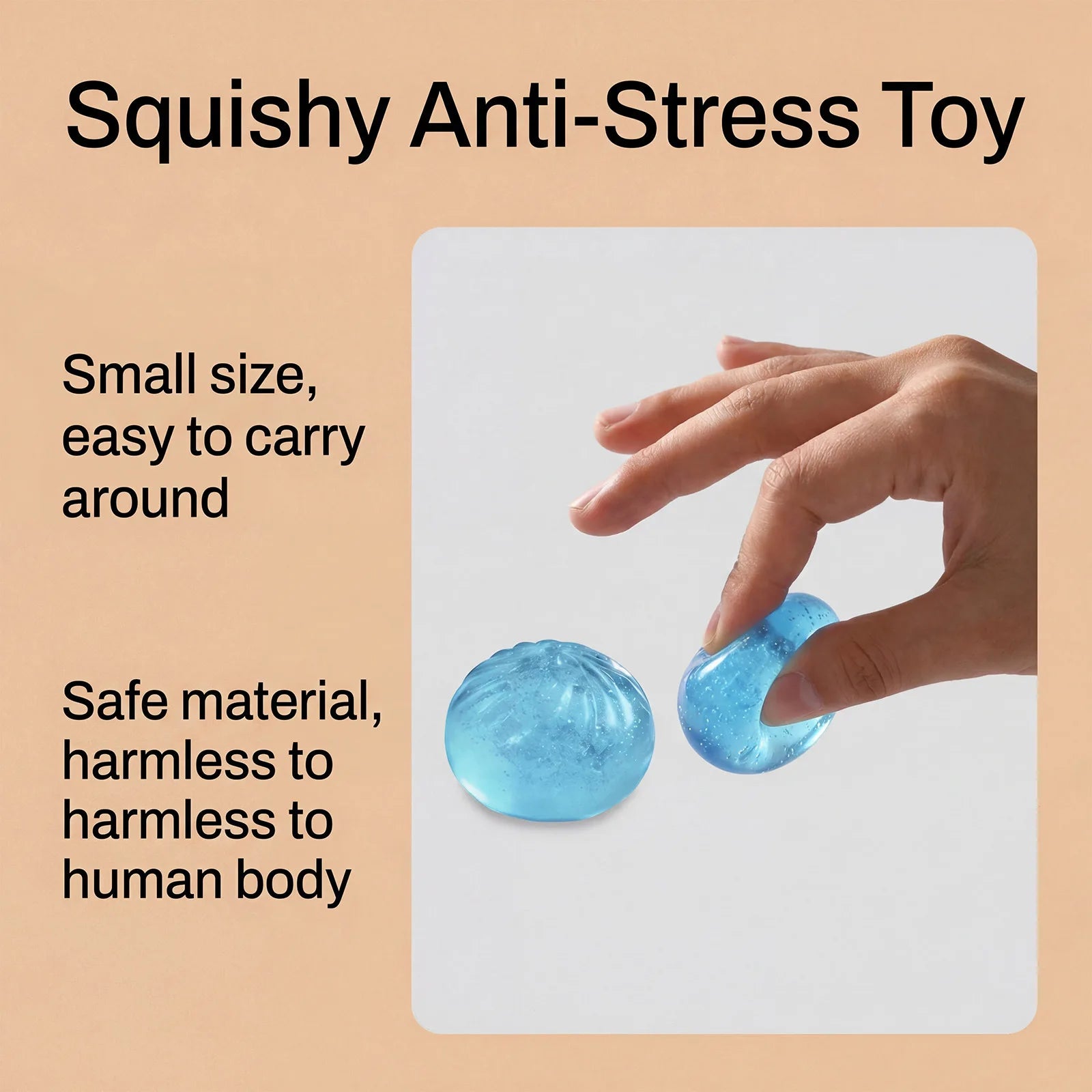 Mini Dumpling Squeeze Toy for Stress Relief - 6