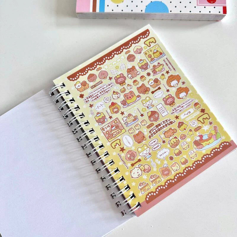 Kawaii Japanese Style Decorative Sticker Book for DIY Journals - 12