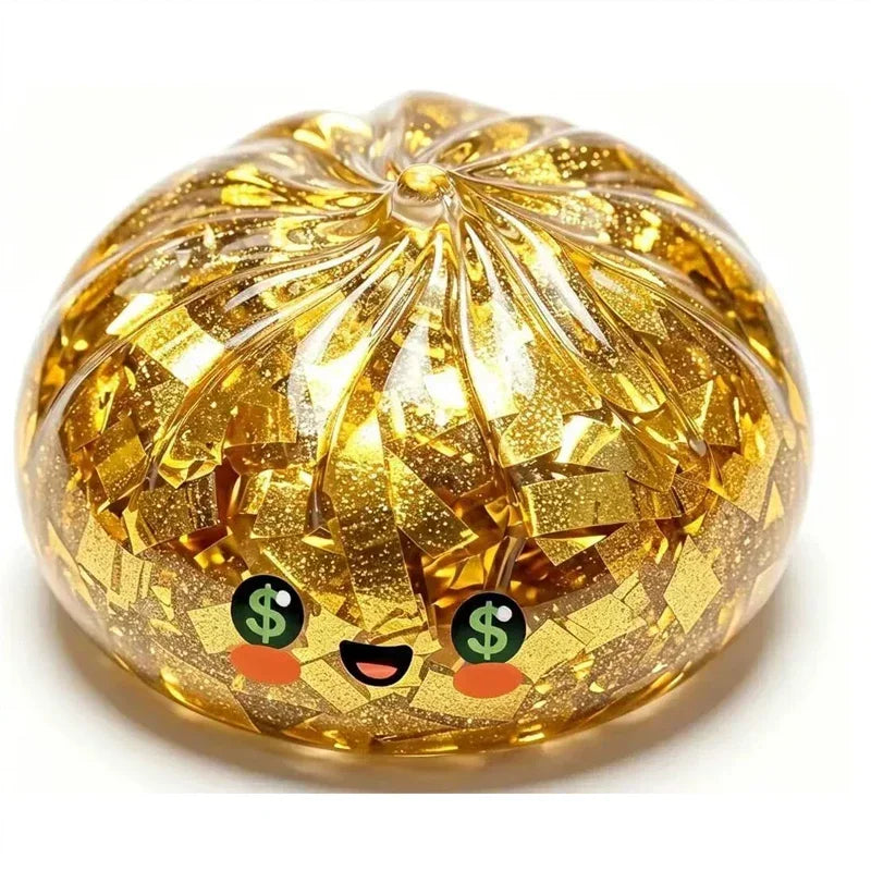 Glitter Dumpling Stress Relief Fidget Toy - 1
