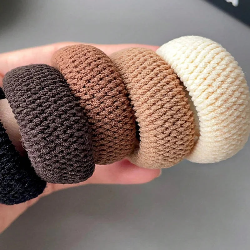 Seamless High-Elasticity Hair Ties for Damage-Free Styling - 2