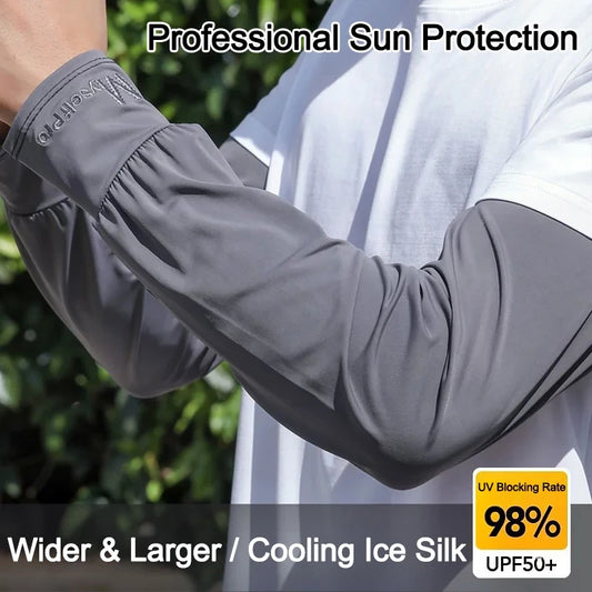 UV Protection Cooling Arm Sleeves for Sports and Driving