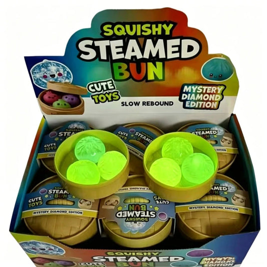 Steamed Bun Squeezable Stress Relief Fidget Toy Set