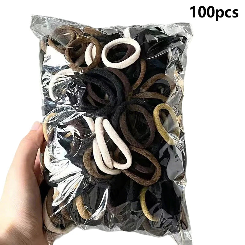 High-Elastic Seamless Hair Ties for Ponytails - 7
