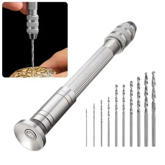 Precision Mini Hand Drill for Jewelry and Woodworking
