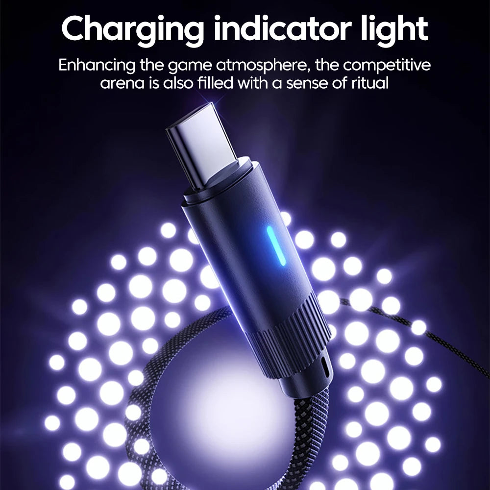 100W L-Shape Fast Charging USB-C Cable - 5