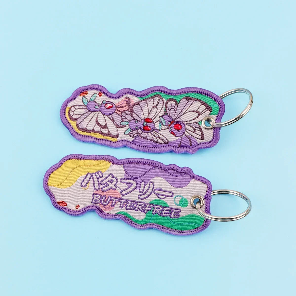 Cute Cartoon Monster Keychain for Keys and Bags