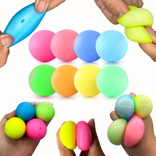 Stretchy Sensory Stress Relief Ball for Kids and Adults