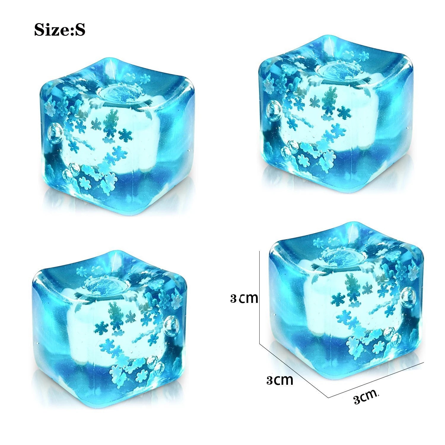Ice Cube Stress Relief Sensory Toy - 8