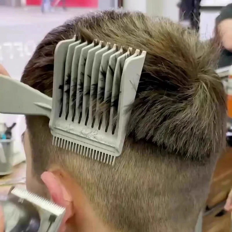 Professional V-Shaped Fade Comb for Precise Hair Trimming - 3