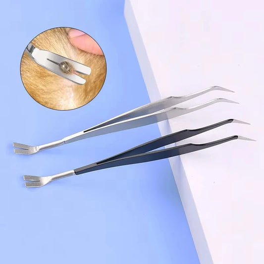 Professional 2-in-1 Tick Remover Tool for Pets and Humans