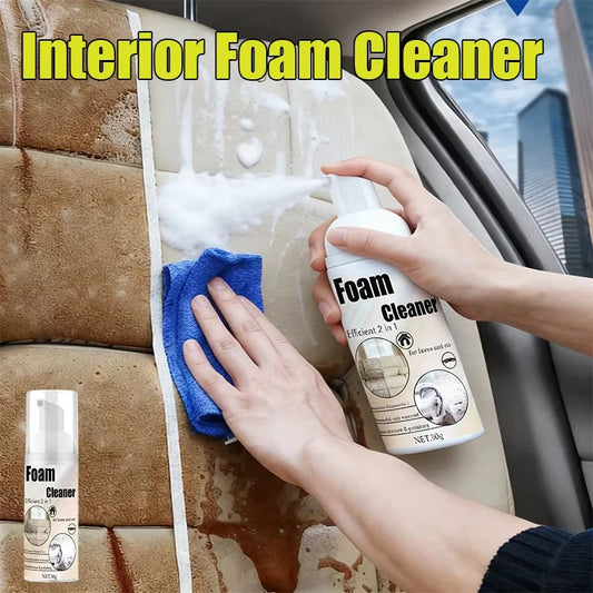All-Purpose Interior Foam Cleaner for Cars and Home