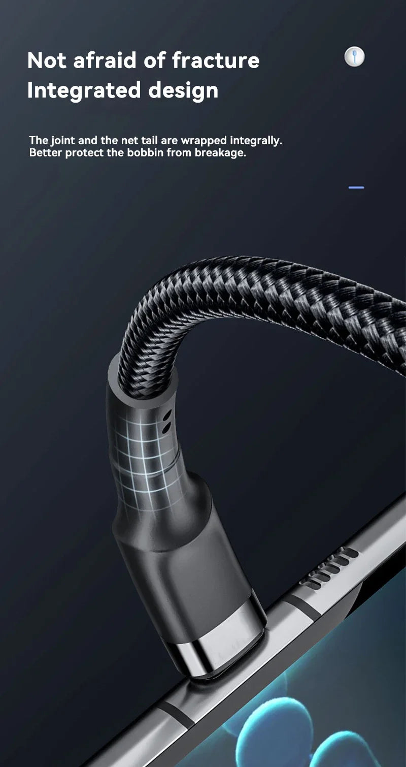 120W USB-C to USB-C Fast Charging Cable - 8
