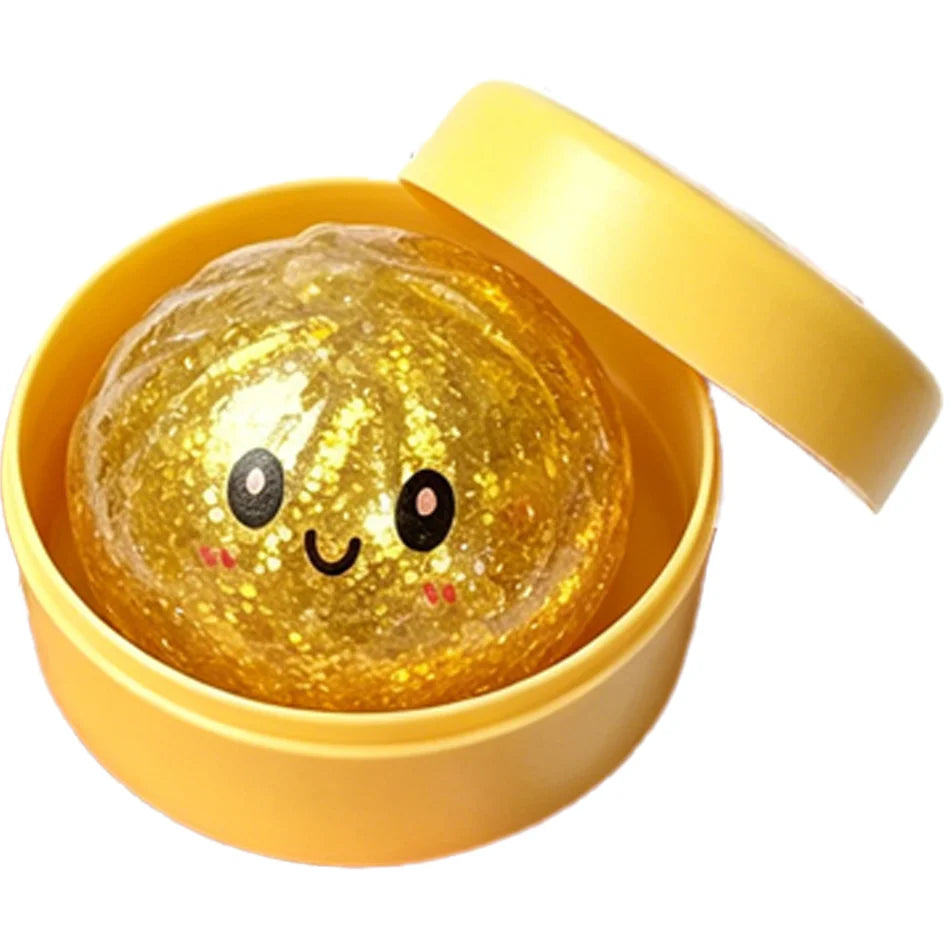 Glitter Dumpling Sensory Squishy Toy for Stress Relief - 22