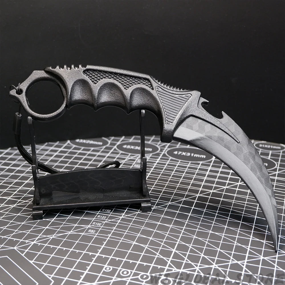 Karambit Claw Knife Cosplay Prop for Gaming Fans - 16