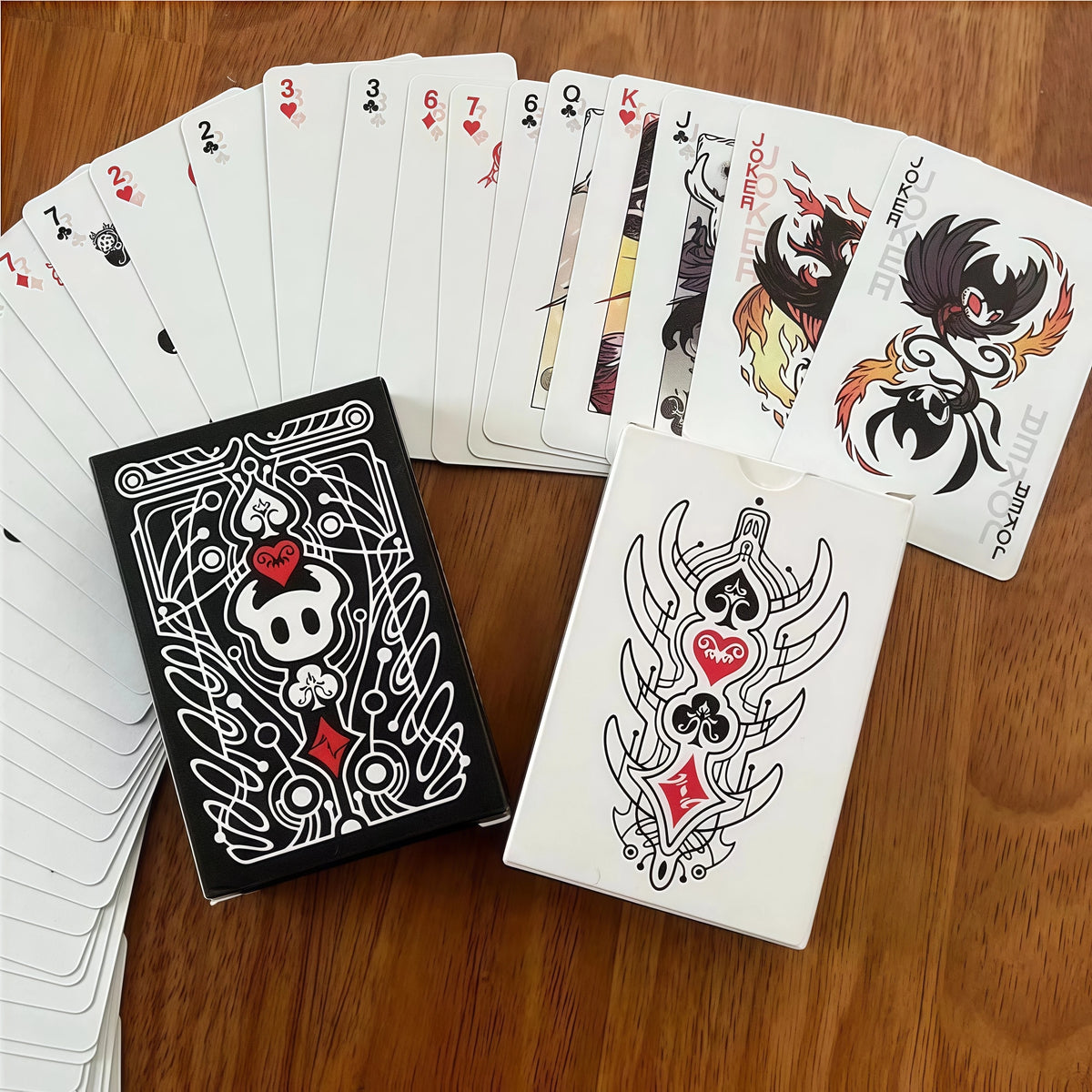 Hollow Knight Themed Standard Poker Deck for Gaming