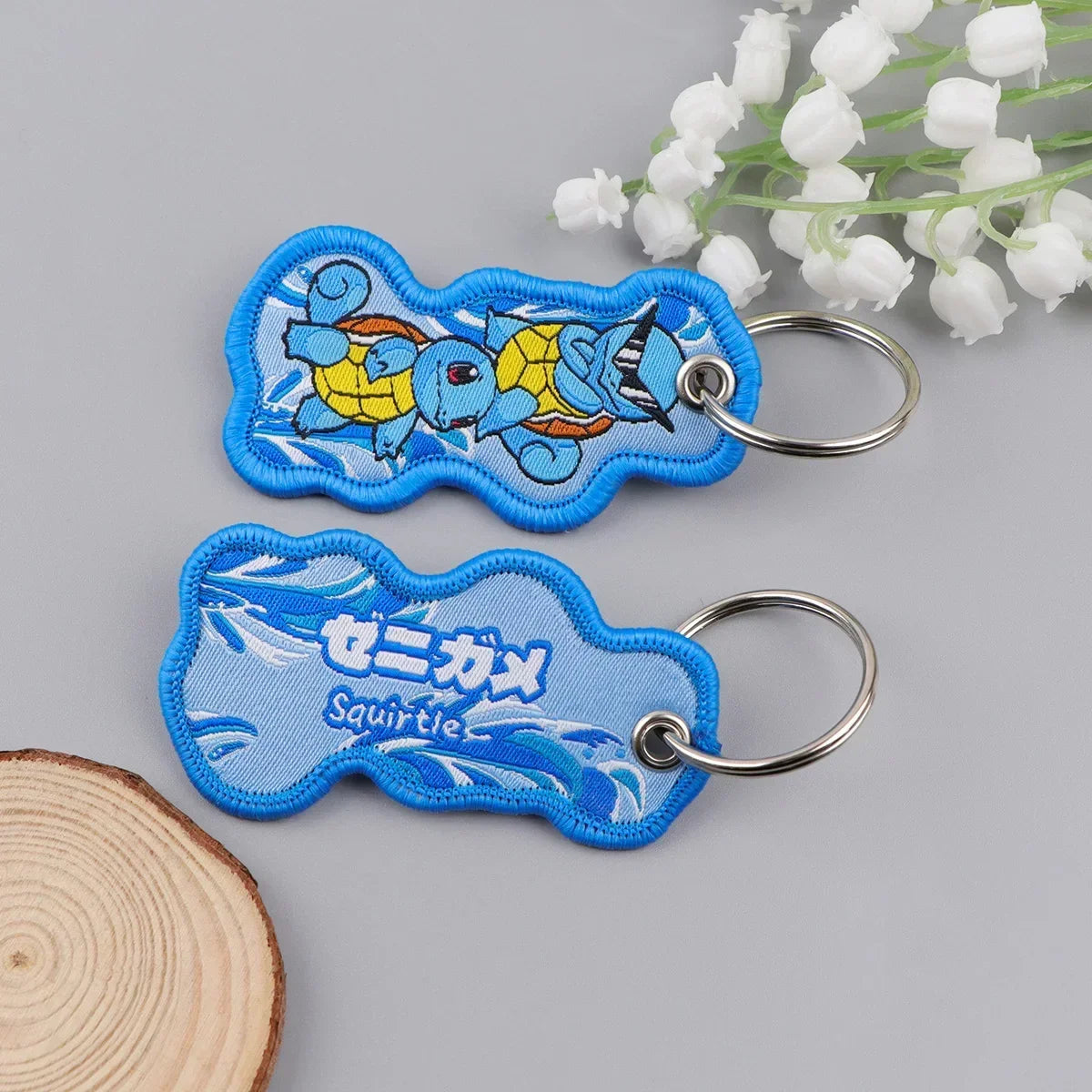 Cute Cartoon Monster Keychain for Keys and Bags - 14