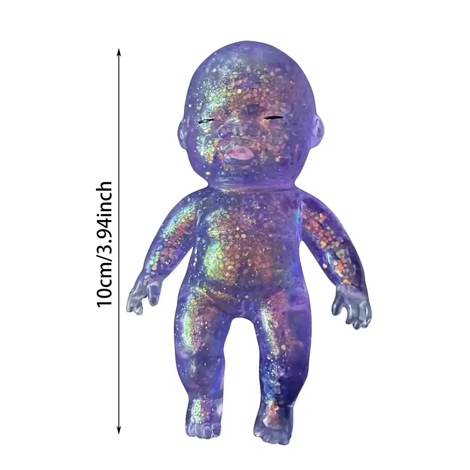 Glitter Baby Squeeze Toy for Stress Relief and Anxiety - 7