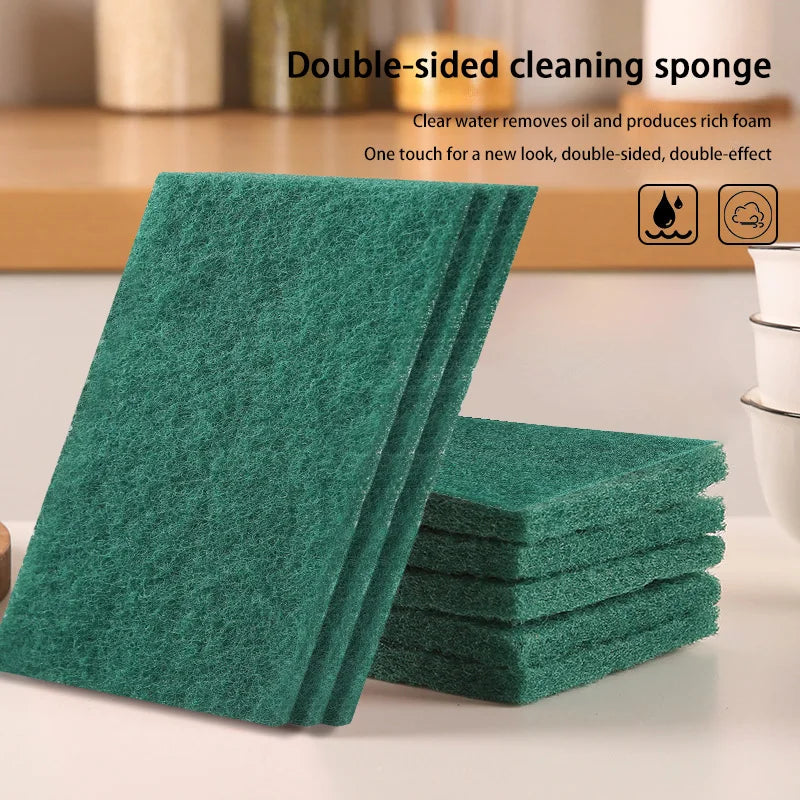 Heavy-Duty Non-Scratch Kitchen Scrub Pads - 9