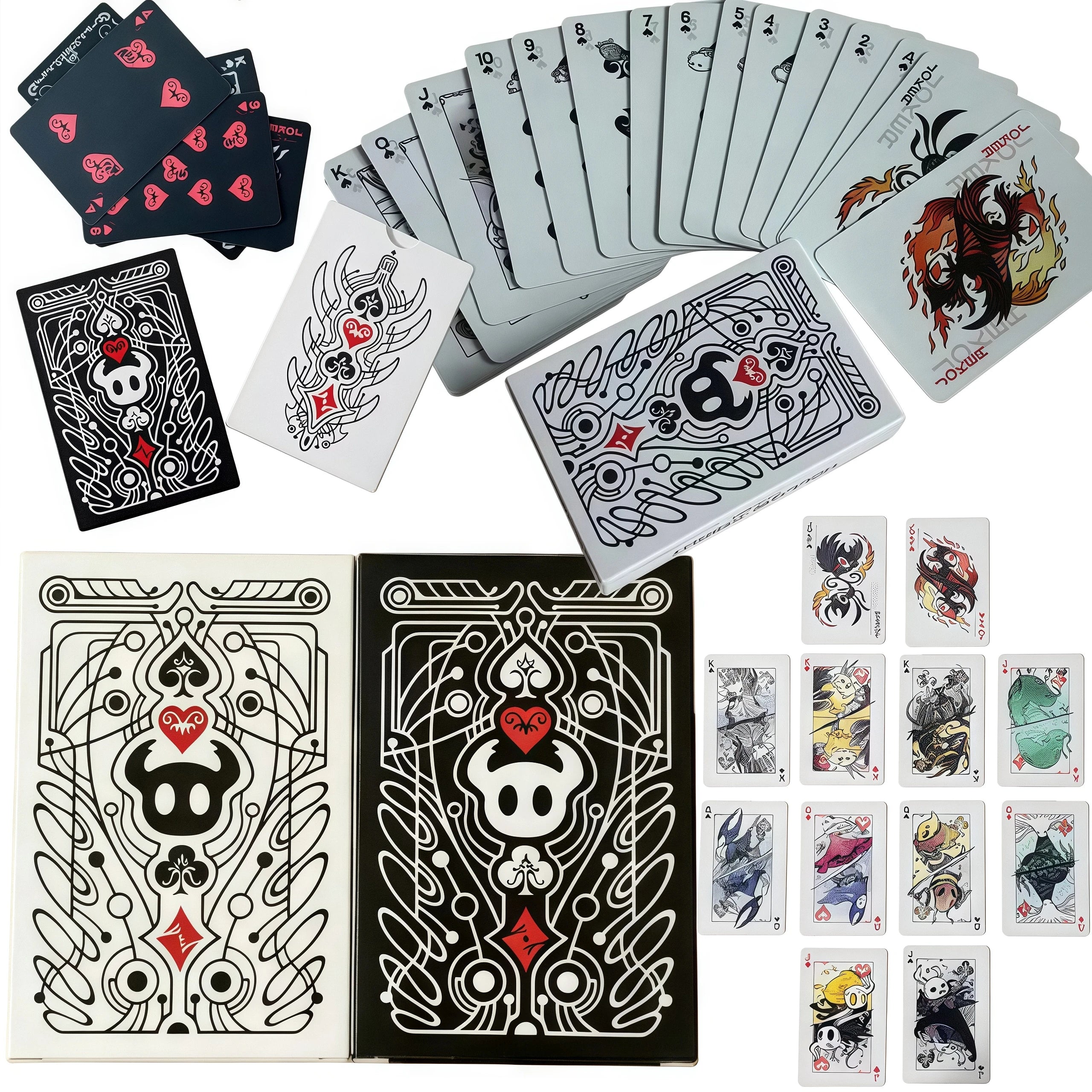 Hollow Knight Themed Standard Poker Deck for Gaming - 4