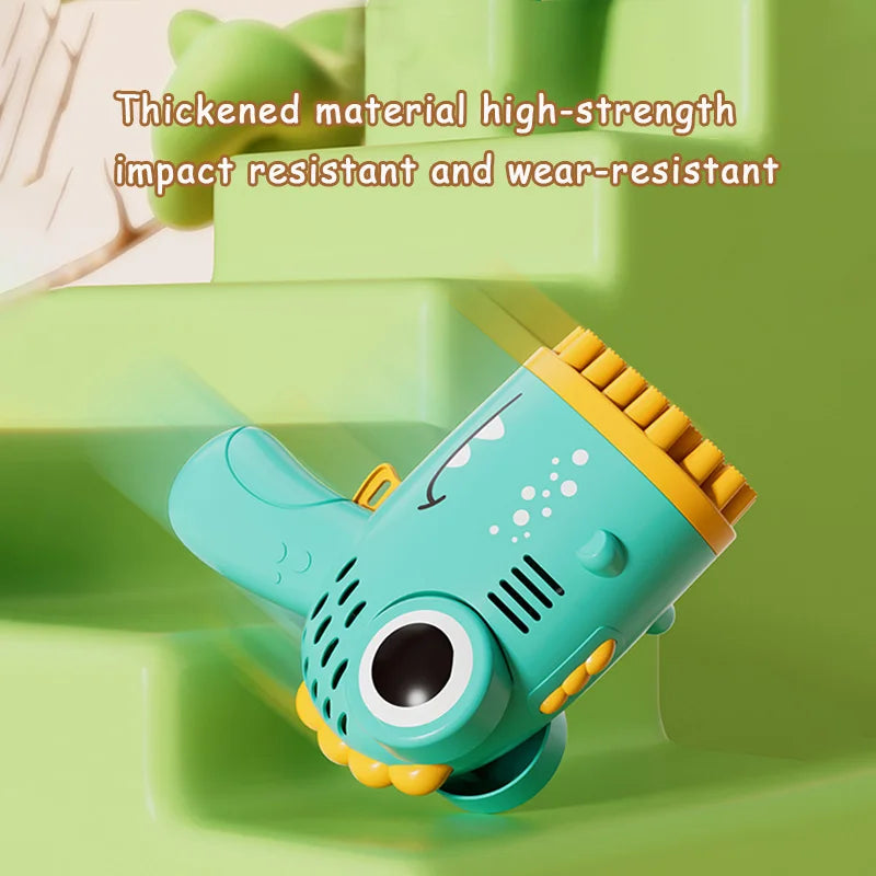 40-Hole Dinosaur Bubble Blaster for Kids and Parties - 5