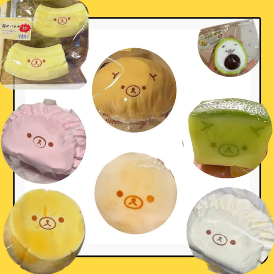 Banana Bear Stress Relief Kneading Toy