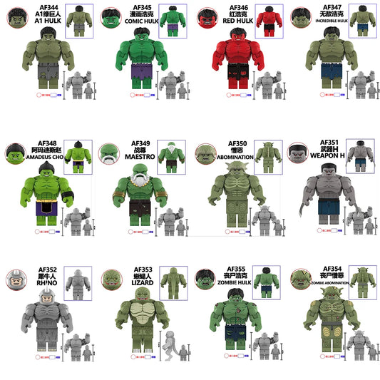 Hulk Character Building Block Action Figures