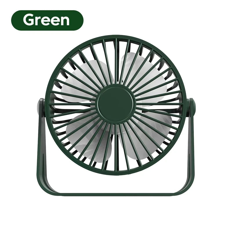 Portable USB Desktop Cooling Fan for Office and Dorm
