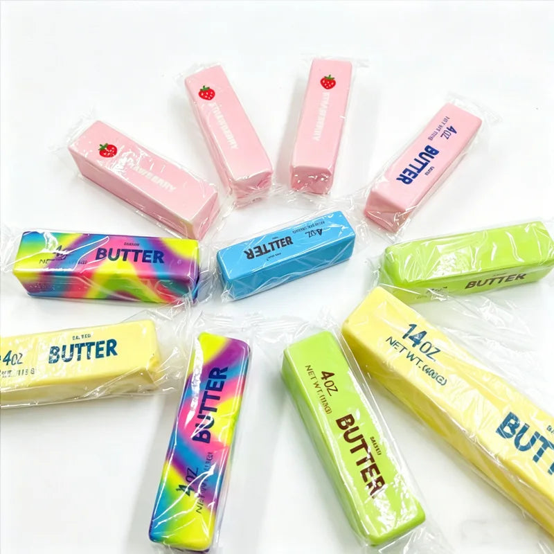 Rainbow Butter Slow-Rising Stress Relief Squishy Toy