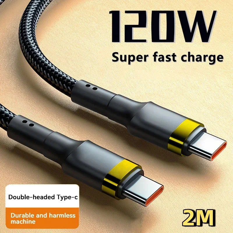 120W USB-C to USB-C Fast Charging Cable - 13